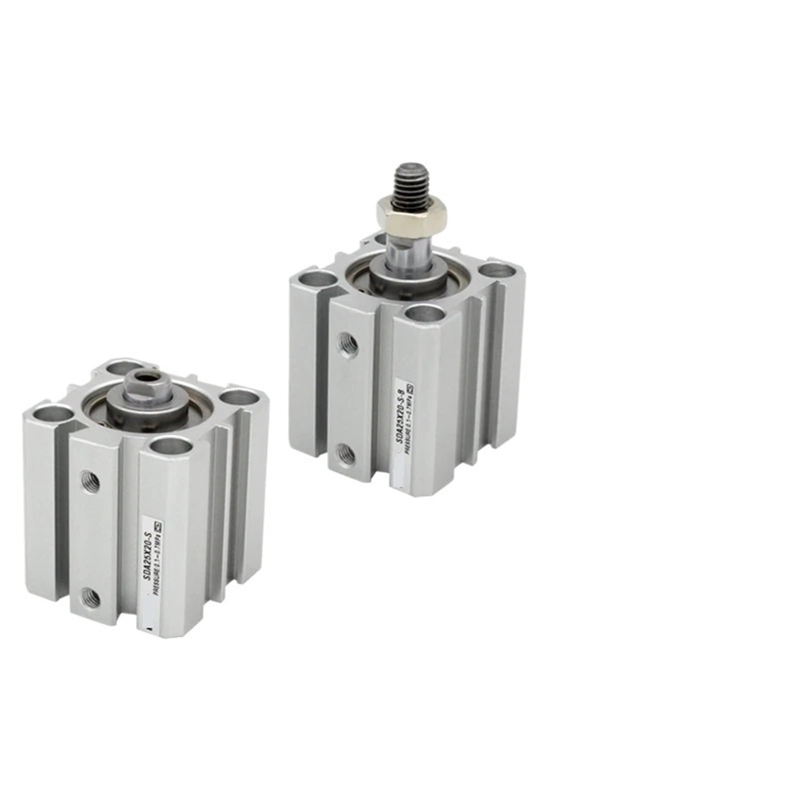 Zscipnnou Sda12x5 Sda12 Double Acting Cylinder Pneumatic Compact Air Cylinder