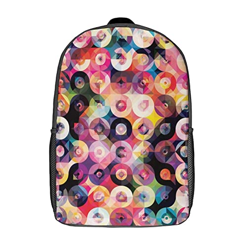 Sac à dos d'école enfants grand cartable voyage durable 17 pouces sac de mode artistique 3D