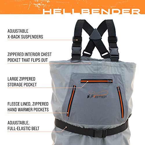 frogg toggs Herren Hellbender Wathose für Den Angler, Atmungsaktiv Angeln - Image 4
