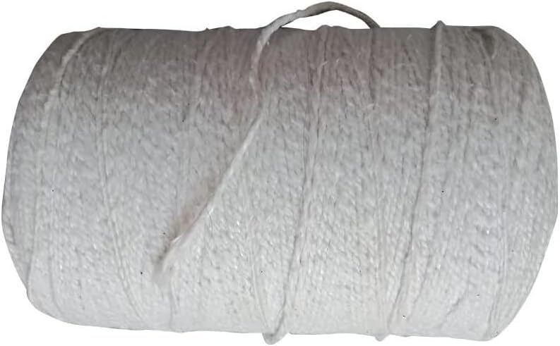 High-Temperature Ceramic Fiber Rope 2mm x 10m - Fire-Resistant ...