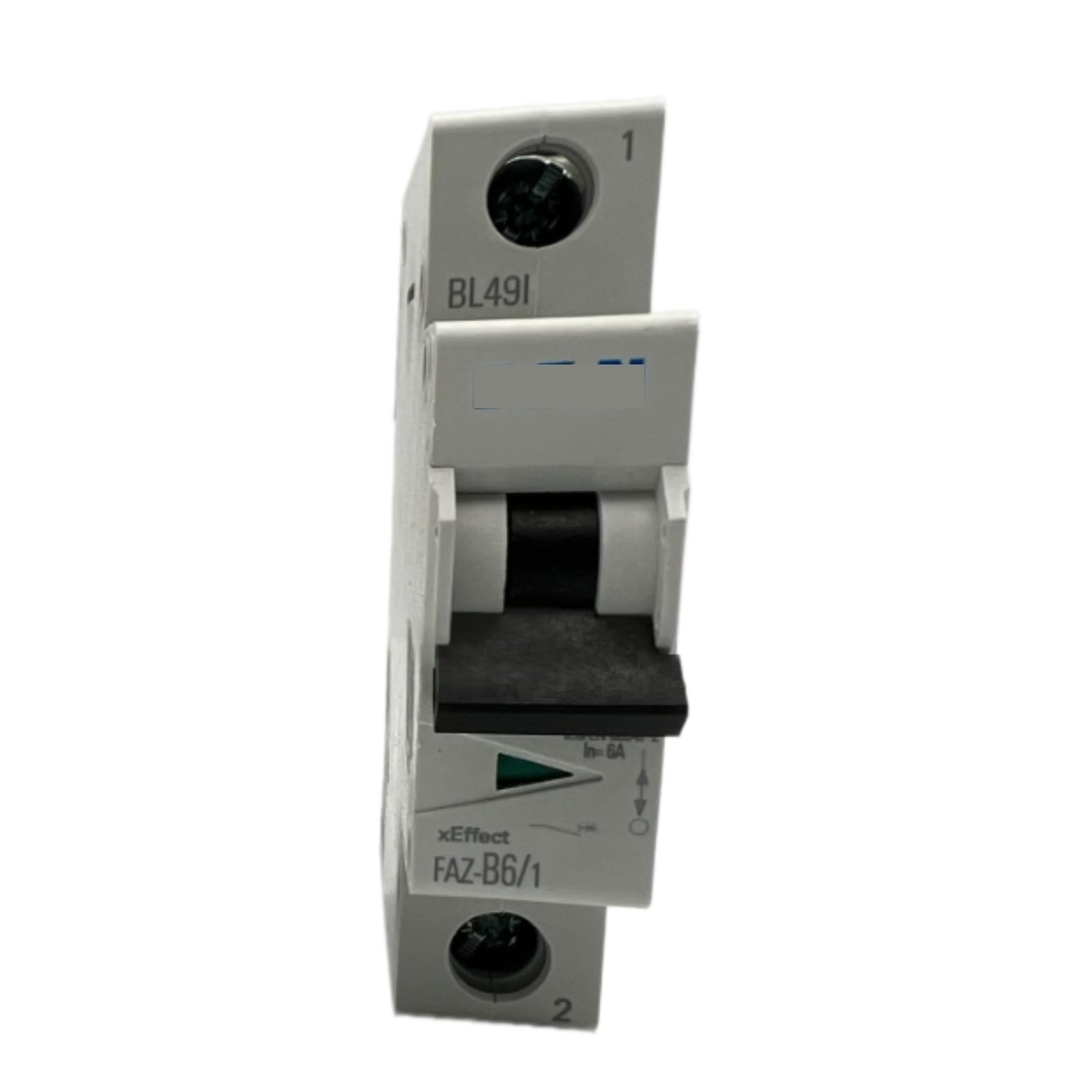 HKEJSJWA Circuit Breaker FAZ-B6/1 182123, 6A 1P Mini Circuit Breaker FAZ-B6/1-AS