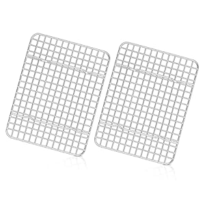 Herogo Abkühlgitter 2er-Set Edelstahl Mini