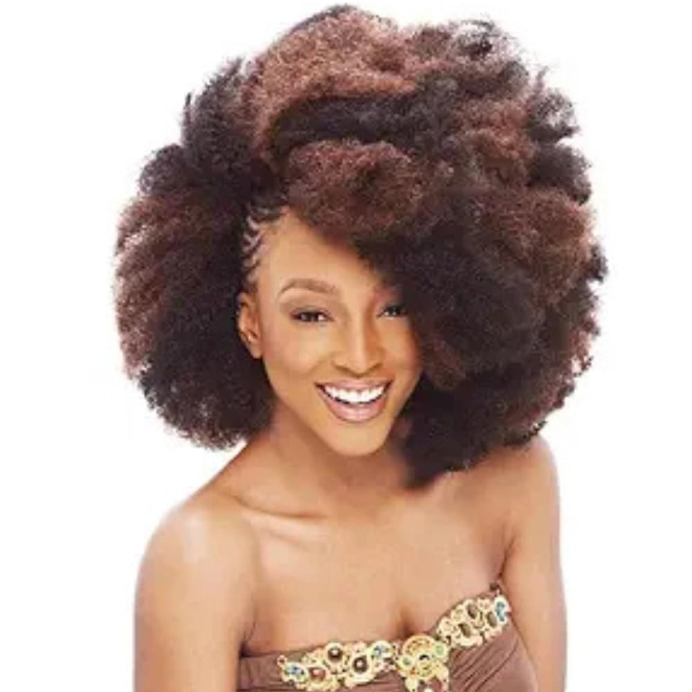 Janet Collection 2X AFRO KINKY BULK 24"-1B