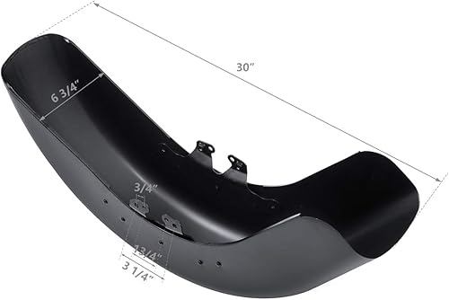 Miniatura 4 de Guardabarros delantero para Harley Street Glide 2014-2023, Road Glide 2015-2023