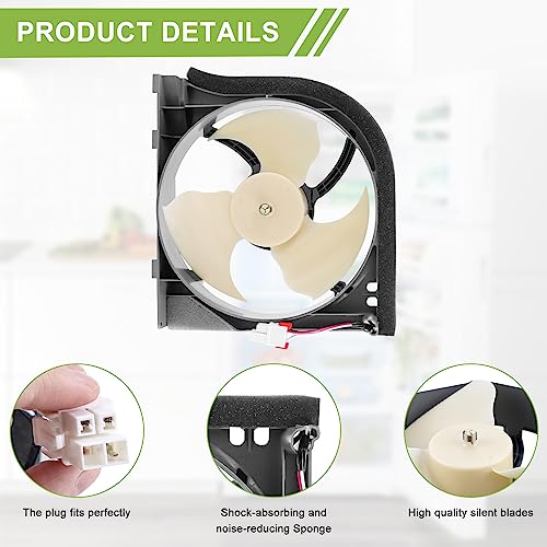 AMI PARTS DA97-15765A, DA97-15765C, DA97-12842A Refrigerator Condenser Fan Motor Assembly Fit for Sam-Sung Replaces DA97-12842B,3974295,AP5965200,PS11718224,EAP11718224 by AMI PARTS - Used condition - Image 3