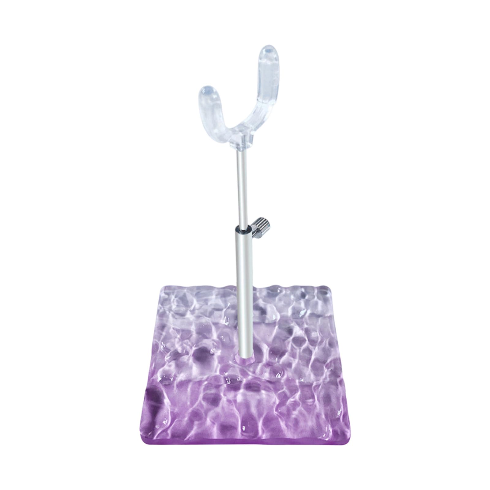 Qisuw E Stand For Displaying Dolls Flexibl Height Control Abs Construction Asy Setup Versatil Application Desktop Stand Cabl Management