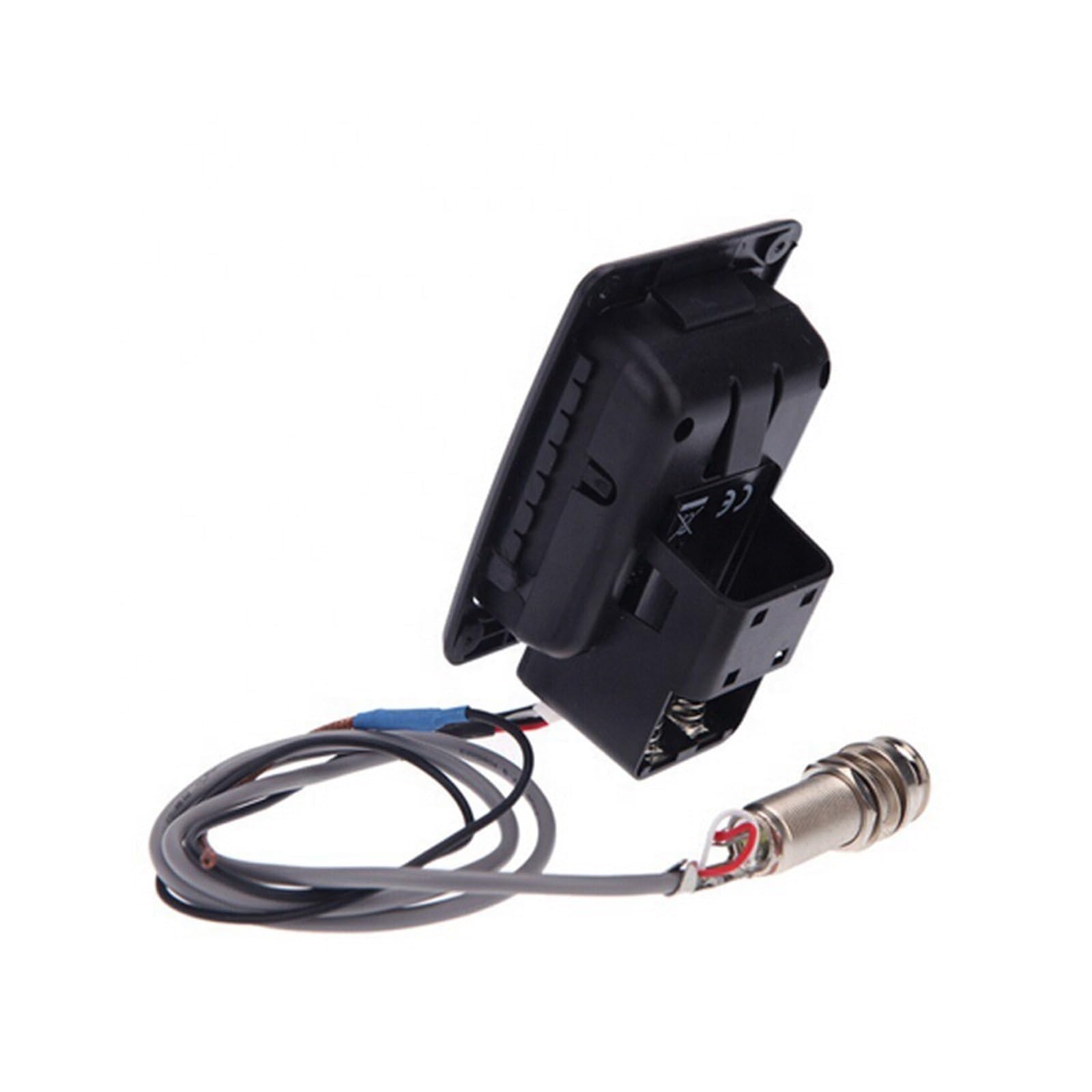 Pickup per strumenti ad arco Pickup Per Chitarra Professionale EQ Equalizzatore Accessori Per Chitarra Pickup Folk Sintonizzatore LCD(Bk B)