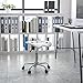 Flash Furniture Tabouret de Bar, Chrome, Argenté, 38,1 x 43,18 x 65,41 cm