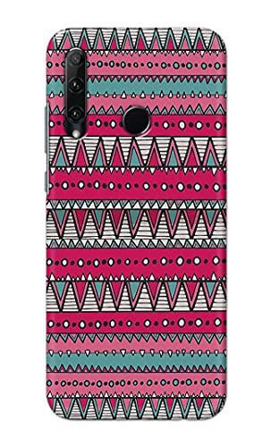 Image of PRINTFIDAA Printed Hard Back Cover Case for Honor 20i | Huawei P Smart+ Plus 2019 | Honor 10i Back Cover (Geometric Vintage Pattern) -1803