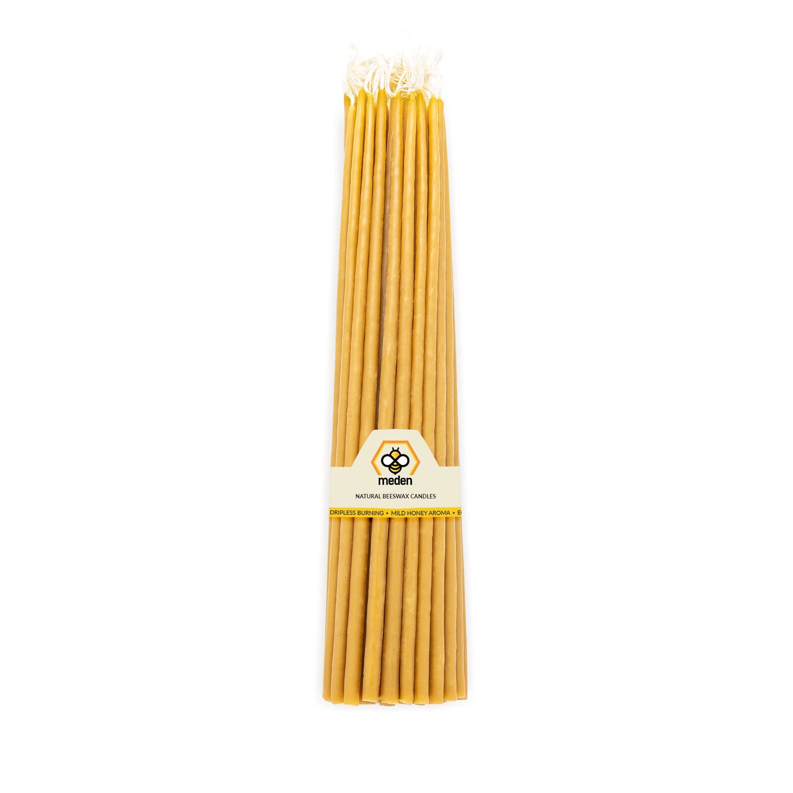 100% Pure Beeswax Church Candles (50 Candles - 120g)