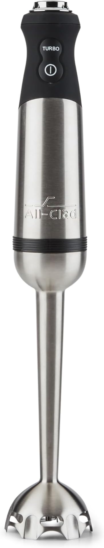 Electrics Stainless Steel Immersion Blender 2 Piece Turbo Function 600 Watts Detachable, Variable Speed Control, Hand Blander, 9-1/4-inch