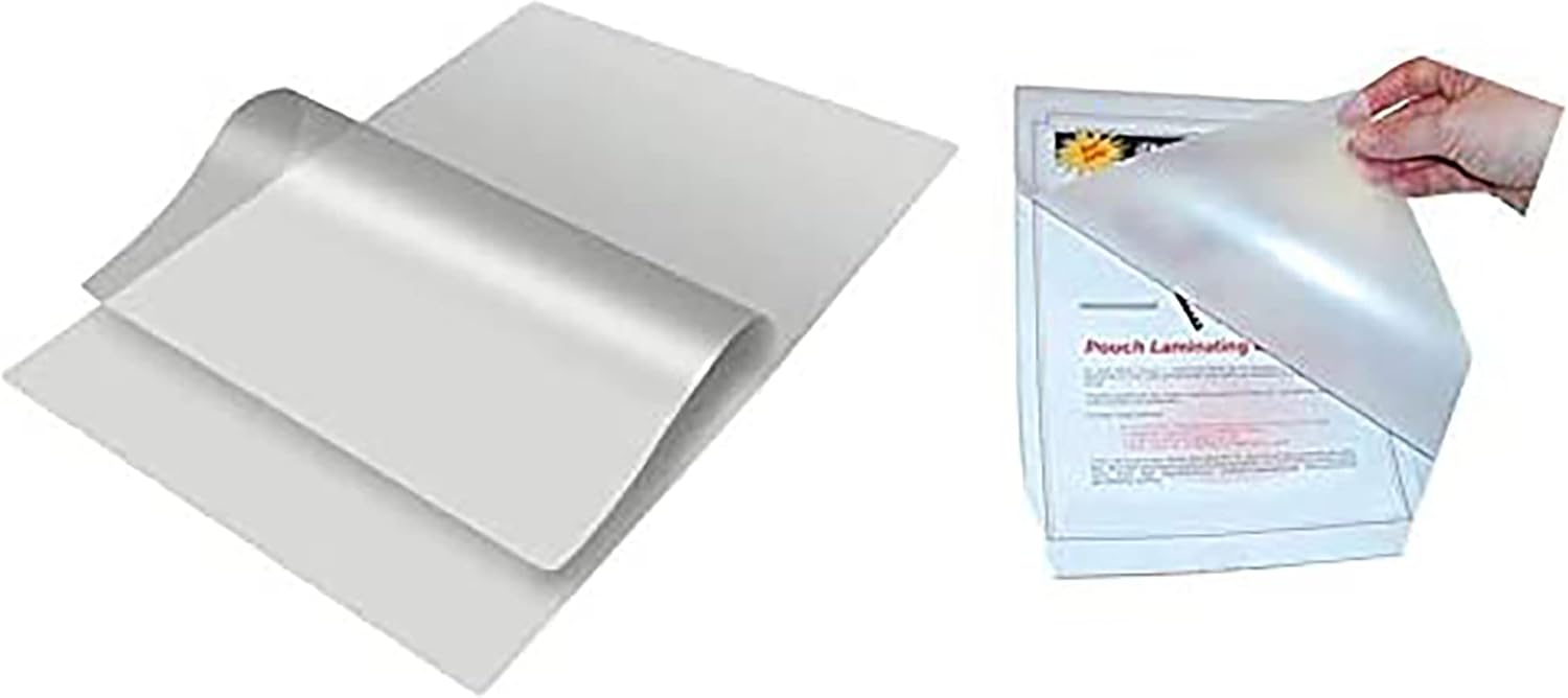 PCL Media ltd® A5 Self Seal Laminating Pouches, Cold Seal Laminating