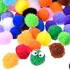 Blulu 500 Pcs 0.5 Inch Polypropylene Pompoms for Craft Making, Small Pom Poms Balls Art and Craft DIY Decorations(Multicolor) #2