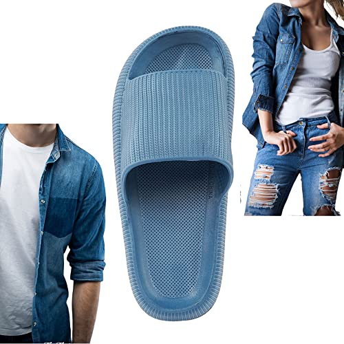 Ortho Pauher Sandália Ortopédica Fly Feet Nuvem, Cor: Azul, Tamanho: 35/37
