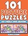 101 Picture Puzzles: 100+ Puzzles with Solution - 250 Pages book with large prints, Spot the Differences, Fun learning activity book for all ages. Perfect remedy book when you are tired or travelling.