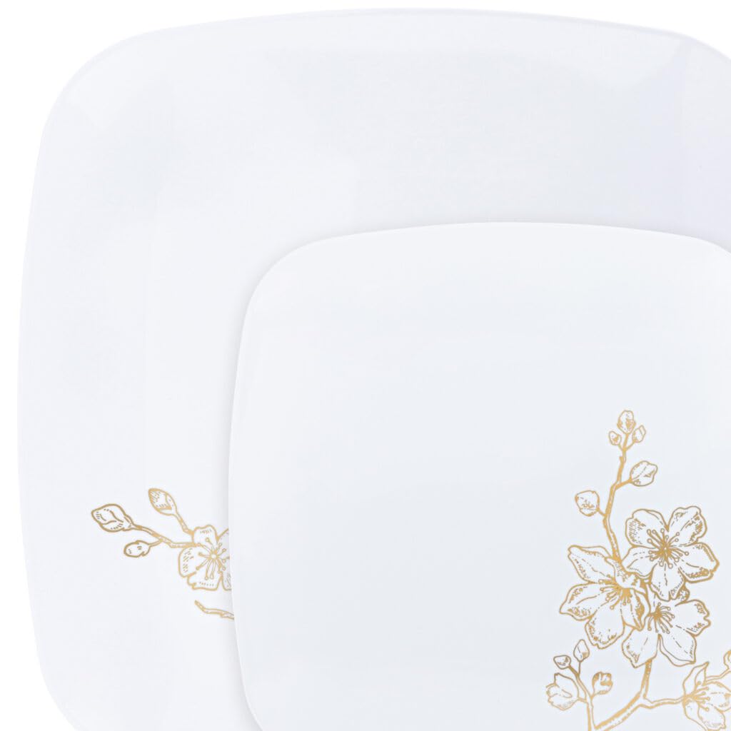 Photo 1 of Bluesky Trading Gold Buds Plates Combo 7.25" + 10" Case of 128