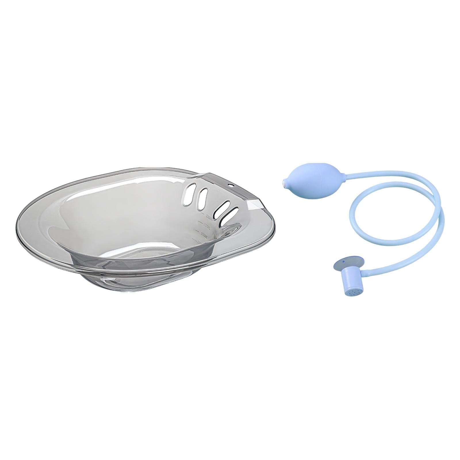 Składana wanna toaletowa 2000 ml, bidet z spłukiwaczem, umywalka biodrowa dla dorosłych, siedzisko parowe, konstrukcja bez przysiadów do większości toalet, niezbędne rozwiązanie higieniczne