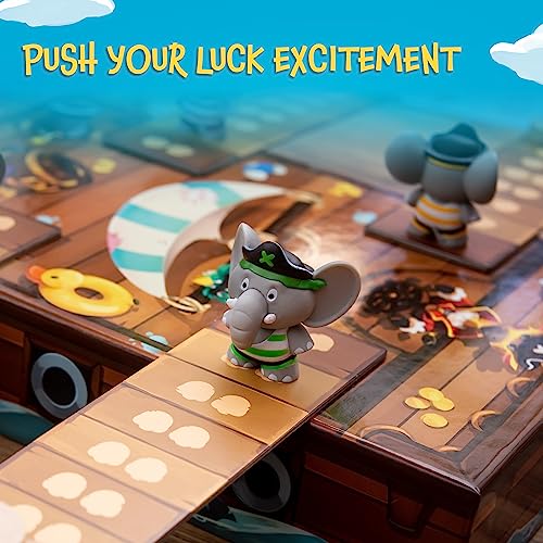 Stomp The Plank - Juego de mesa de piratas para niños y adultos miniatura 2