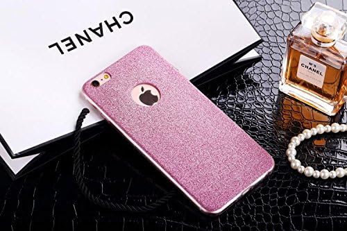 Visibee - Pink Sparkle Bling AntiShock Silicone Soft Case Cover For Apple iPhone 6 6s