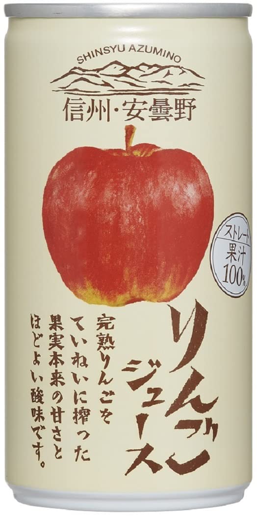 Amazon.co.jp: Gold Pack Straight Shinshu Azumino Apple Juice
