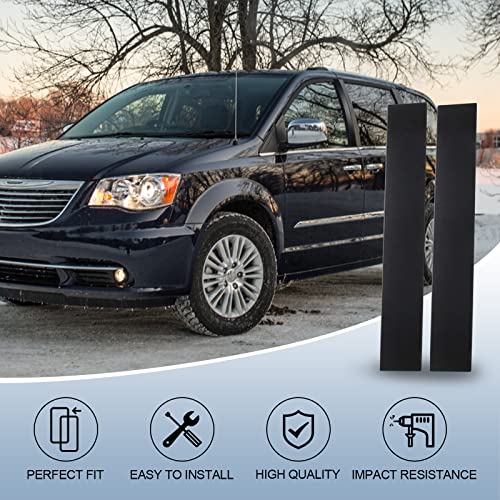 926-445 926-446 B Pillar Trim Door Molding For Front Passenger & Driver Side Windshield Outer Replacement For 2008-2016 Chrysler Town & Country 2008-2020 Dodge Grand Caravan Part# 5020664Aa 5020665Aa #TOP2