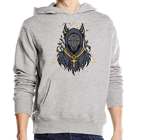 Sweat Anubis gris en coton idéal pour vos sorties urbaines décontractées