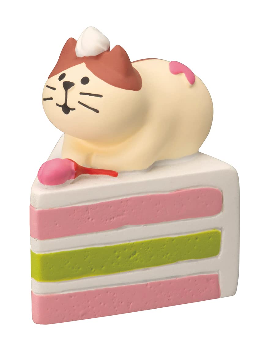 Amazon.co.jp: デコレコーポレーション 桜ケーキ猫 ZSA-62786R ピンク