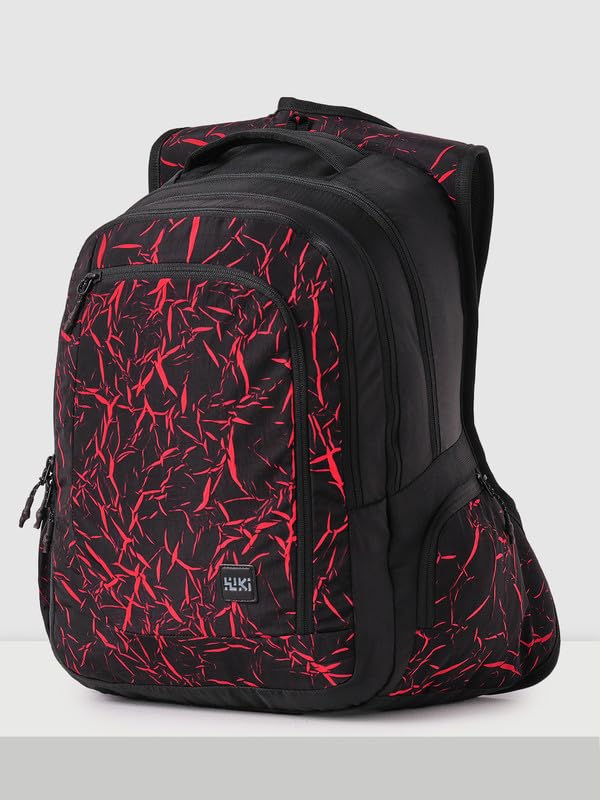 Image of Wiki Stylish Unisex Backpack | Girl 4 Durable & Lightweight backpack for Men & Women | Laptop Backpack for Office, Gym, Travel (34 Litre, Black)