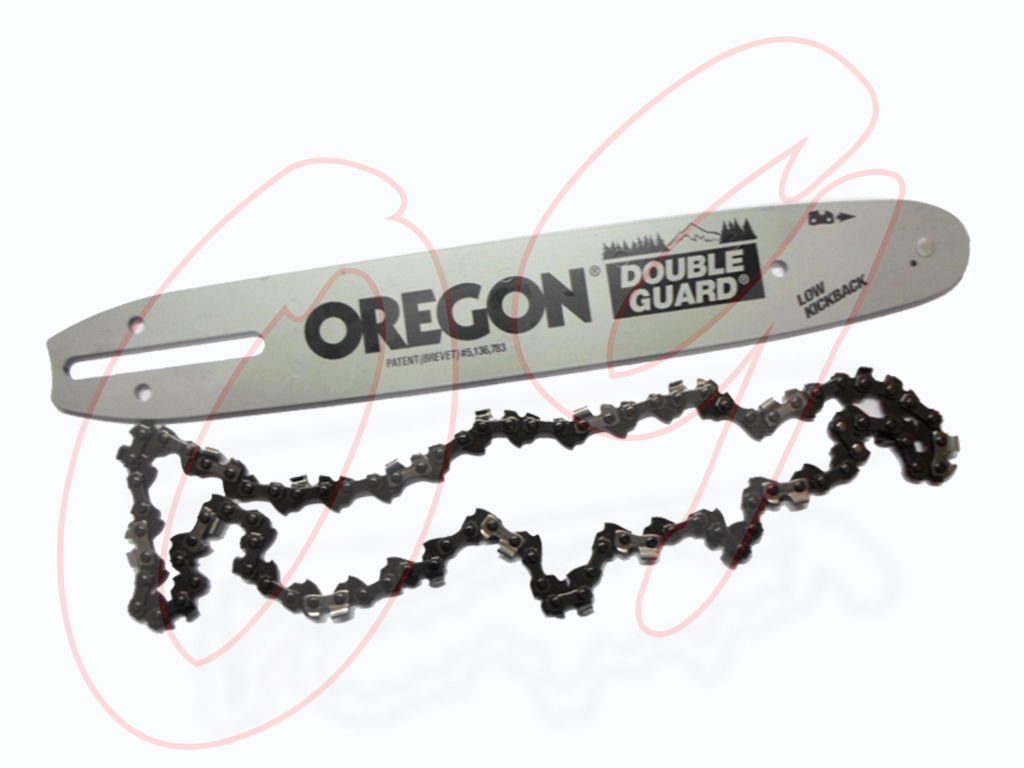 Lama/Barra con catena per motosega a scoppio 25cm oregon