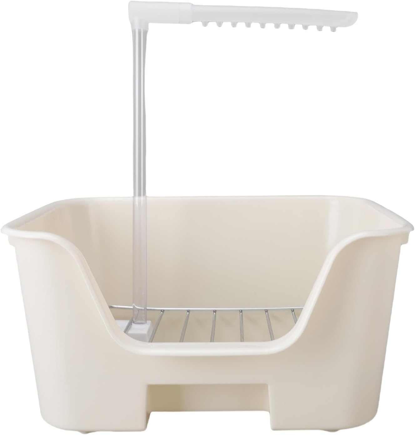 Buachois Automatic Bird Bath, Electric Parrot Shower Fountain with Circulating Water System, Compact Portable Bathtub for Budgerigars Cockatiels Parakeets Home Pet Shops