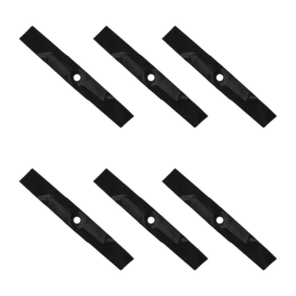 (6) M145476 Replacement Mower Blade Fits John Deere LX255 LX266 LX277 LX280 LX288