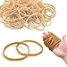 Produktbild RMENOOR 100 Stück Gummibänder Set Elastisch Gummibänder Haushaltsgummis Breit Gummiringe Stark Wiederverwendbar Elastikbänder Gummiringerl für Büro Haus Schule Lieferungen