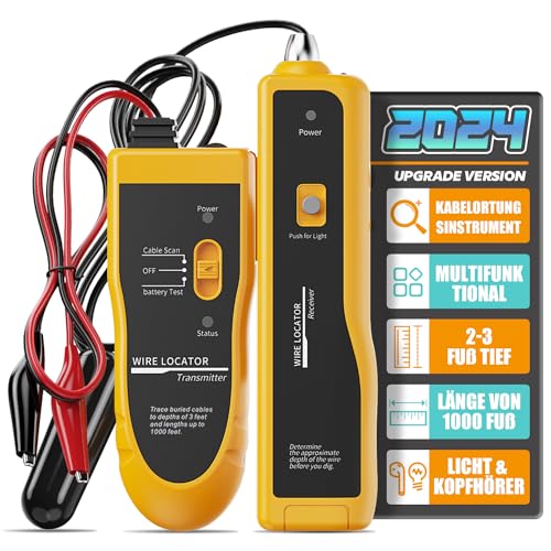 Kabelbruch Suchgerät - Professioneller Cable Tracker Für Mähroboter