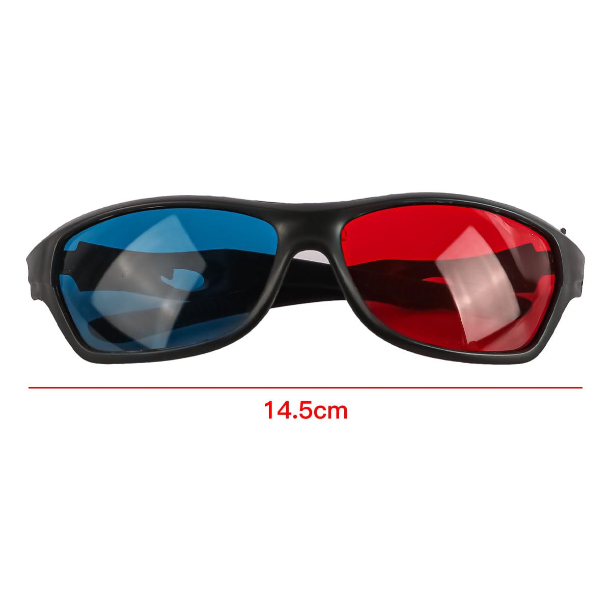 Namvo 3 Pack Czerwone Niebieskie Okulary 3D Cyjanowe Okulary Anaglyph 3D Okulary do Gier Filmowych Okulary Do Oglądania 3D Do Monitora Komputerowego Ekran Kina Domowego