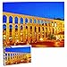 Spagna Acquedotto di Segovia Puzzle pour adultes 500 pièces Souvenir de voyage en bois 20,4 x 15 pouces