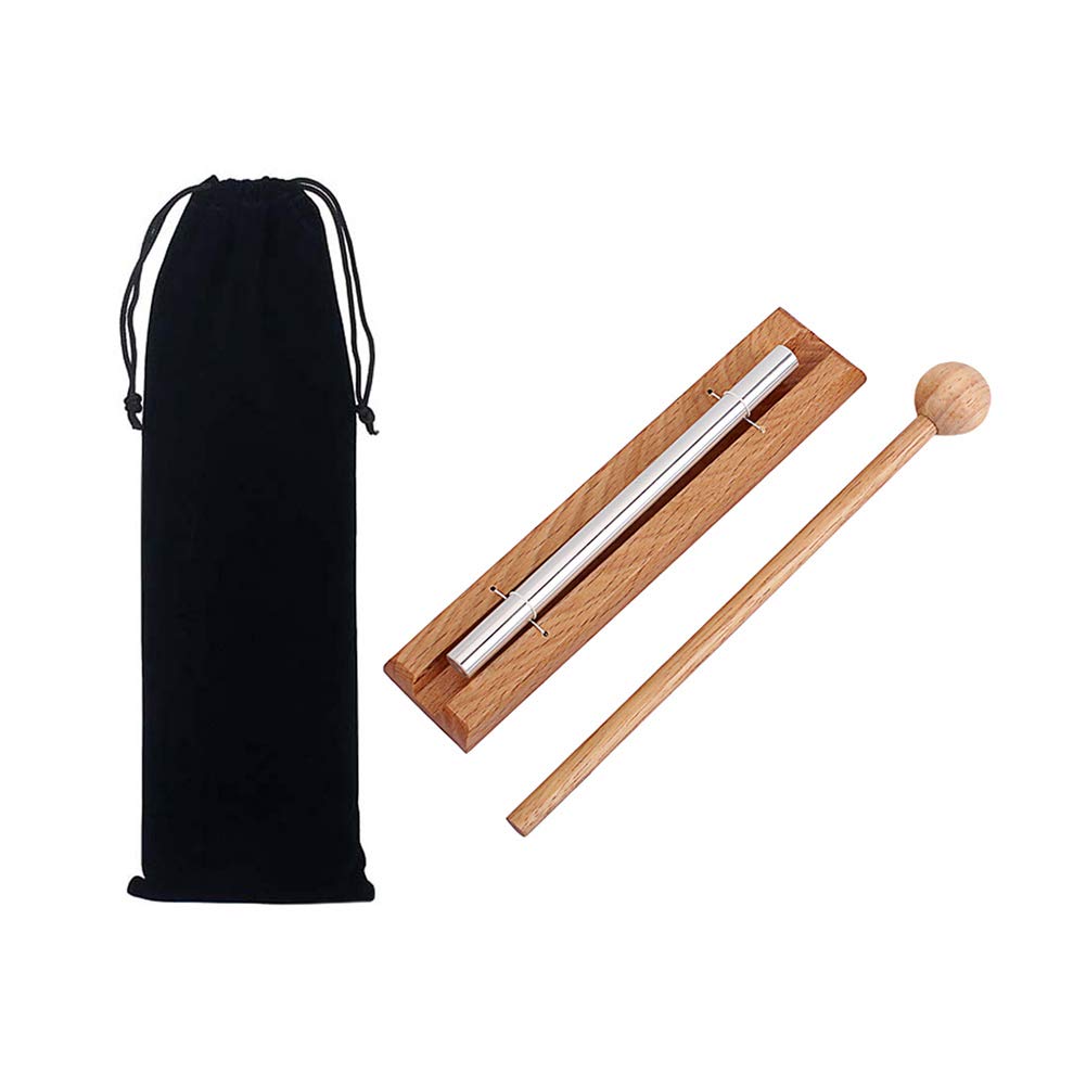 MOVKZACV Meditationsklingel, Trio, Glocke für Meditation, Klassenzimmer, Glocke mit Schlägel und Tuch, Schlaginstrument für Gebet, Yoga, Zenergy