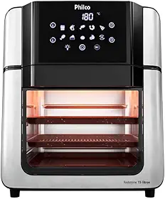 Fritadeira Air Fryer Oven Philco 15L Painel Digital PAF15A 127V