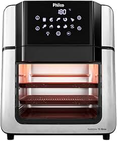 Fritadeira Air Fryer Oven Philco 15L Painel Digital PAF15A 127V
