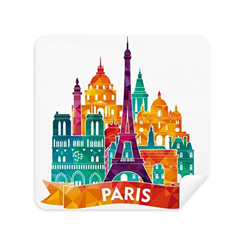 Nettoyeur écran Tour Eiffel en suède pour votre smartphone au bureau
