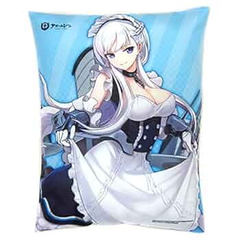 アズールレーン  くじ　ラスト賞　クッション シリアス チェシャー ブレマートン アズールレーン」シリアス、チェシャー、ブレマートンが