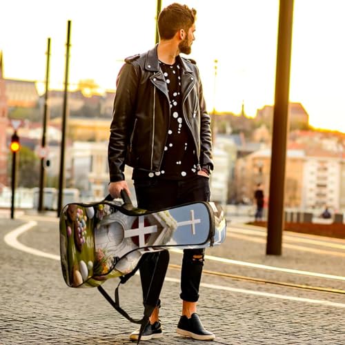 Housse guitare acoustique 106 cm étanche avec compartiment accessoires et protection renforcée - 6