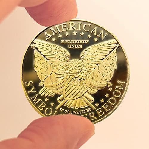Statue of Liberty Coin: Gold-Plated Collectible - $25.40