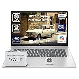 HP 2026 17 Inch Laptop Touchscreen Computer, 17.3 HD+ IPS Touch Screen Business Laptop AI PC, 15th Gen Intel 12-Core Ultra 7, 64GB DDR5 RAM 2TB SSD, Windows 11 Pro, 10-Key Backlit, WiFi6