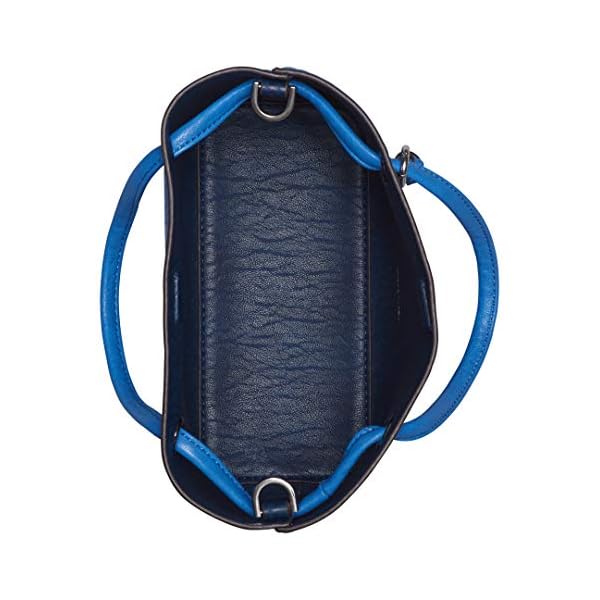 Calvin Klein Gabrianna Bubble Lamb Mini Tote Crossbody, Periwinkle