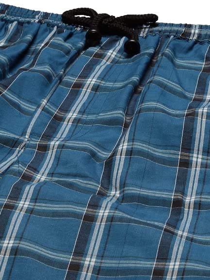 Image of SOJANYA (Since 1958 Men's Cotton Checked Nightsuit Set