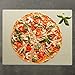 Relaxdays Pizzastein Set 3 cm Stärke mit Metallhalter und Pizzaschieber aus Holz HBT: 38x 30x 3cm...
