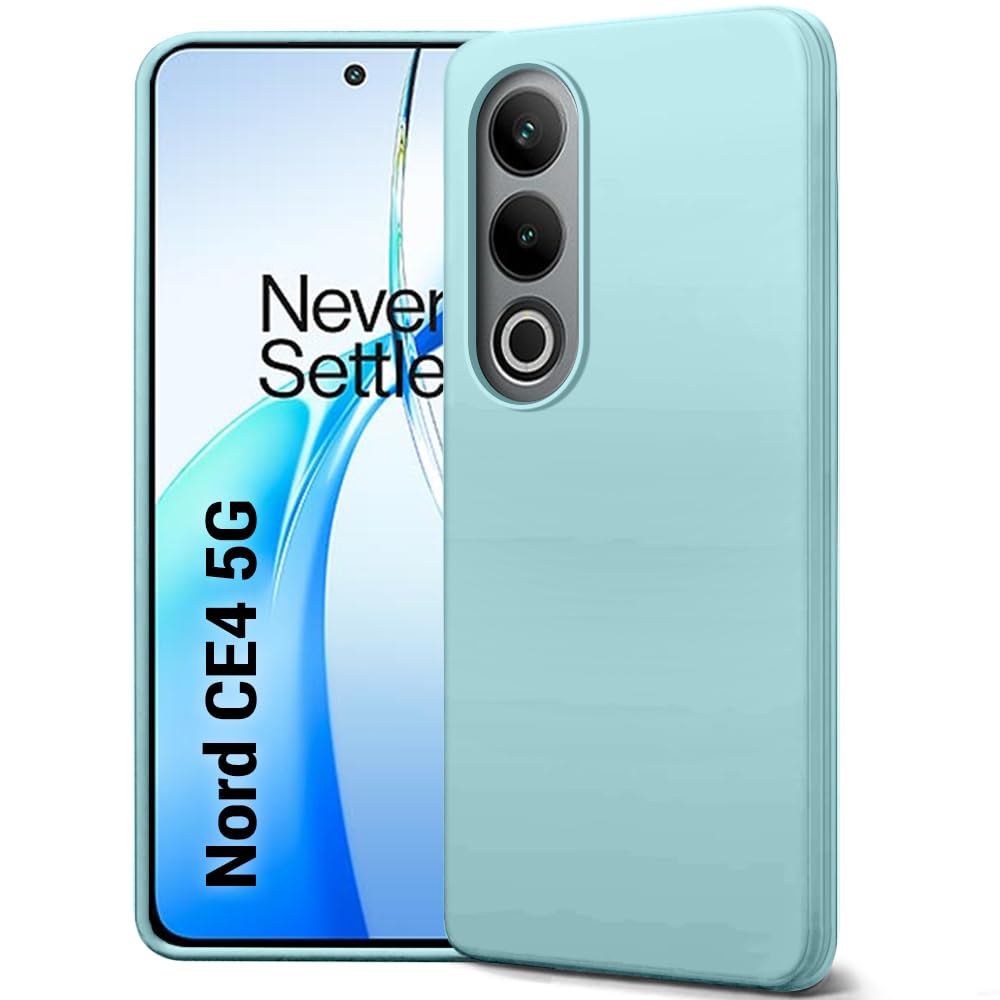 TheGiftKart Genuine Liquid Silicone Back Cover Case for OnePlus Nord CE 4 5G | Soft Micro-Fibre Lining Inside | Camera Protection Bump | Shockproof Back Case for OnePlus Nord CE4 (Silicone, Sea Green) (B0D3KVMMSP) Amazon Price History, Amazon Price Tracker