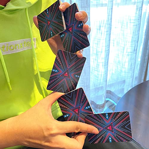 Baraja de Poker Black Knight Cardistry Plastico 56 piezas miniatura 4