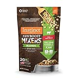 Instinct Freeze Dried Raw Boost Mixers Blends Grain Free Real Beef Recipe All Natural Dog Food Topper by Nature's Variety, 5.5 oz. Bag