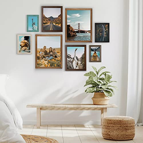 Emfogo 4X6 Picture Frame, Pack Of 2 Photo Frame With Real Glass, Solid Wood Rustic Picture Frames 4X6 Display For Wall Decor (Vintage White) #TOP4